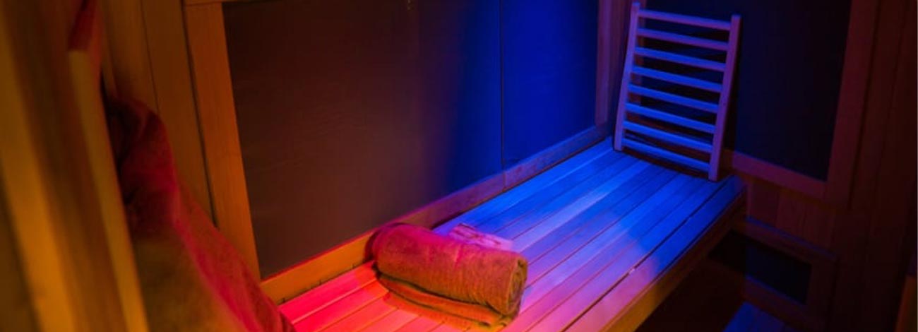 infrared sauna before and after